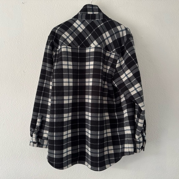 Freedom Foundry Plaid Ultra Soft Fleece Button Up Sherpa Lined Button Up XL - Picture 11 of 12